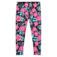 thumbnail image 2 of WIBACKER Cute Leggings for Toddler Little Girls 1-8T Kids Floral Print Full Length Tight Pants, 2 of 8