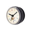 thumbnail image 2 of Reloj de ducha con ventosa, moderno, adorable, silencioso, fácil de leer, resistente al agua, para el hogar, cocina, el refrigerador y el inodoro. DPL1156A negro gris, 2 of 6