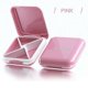thumbnail image 1 of Pastillero impermeable shaofei de 4 Rejillas para almacenamiento Estuche de viaje para pastillas color rosa, 1 of 5