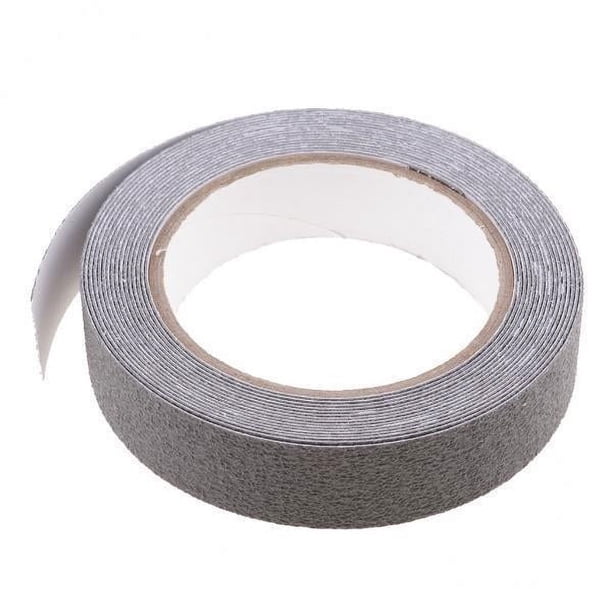 2x Cintas Antideslizantes de Seguridad Escaleras Tiras de Baño Pegatinas de Advertencia Gris 5mx25mm 2 piezas