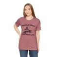 thumbnail image 2 of Funny Railroad Wife Shirt, Railroad Shirt for Her, Single Wife, Train Shirt, 2 of 4