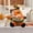 Orange, variant on Konghyp Halloween Ornament Without Face Gnome Decoration, Unique Faceless Dwarf with Circular Basket, Whimsical Home Display for Halloween, Versatile Year-Round Decorative Item