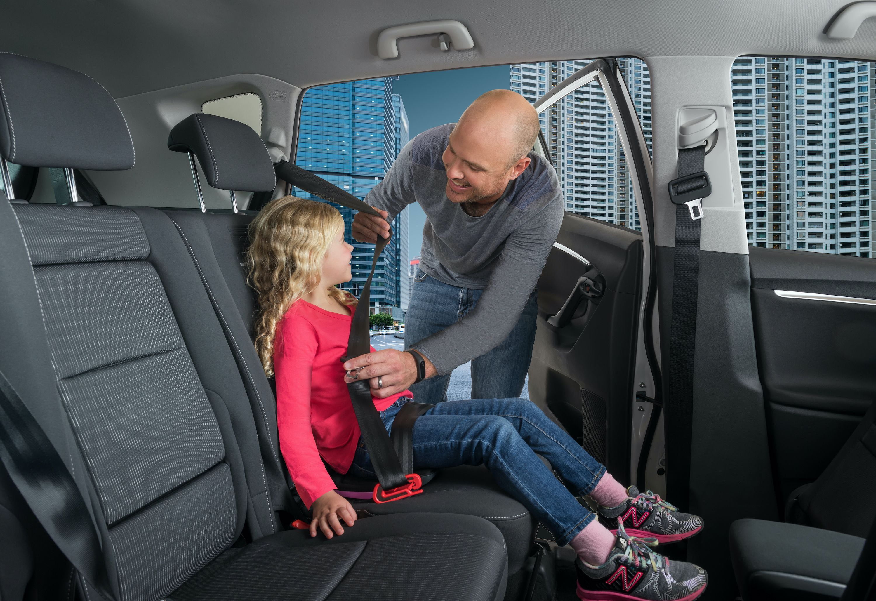 Mifold 2-Pack MF01-US//YEL Grab-and-Go Car Booster Seat Yellow Taxi