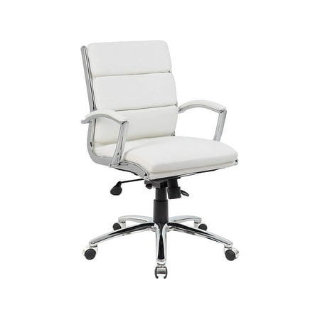 UPC: 0751118947663 | Boss CaressoftPlus? Executive Mid-Back Chair