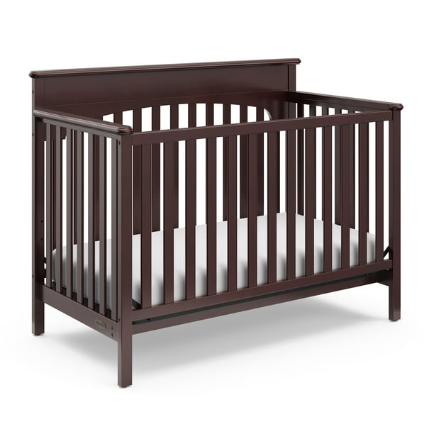 Graco Lauren 4 In 1 Convertible Crib Espresso Walmart Com