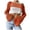 C-Orange10, variant on Womens Crochet Crop Top Swimsuit Cover Up Boat Neck Solid Color Sexy Hollow Out Knit Long Sleeve Cover Ups Trendy Beachwear