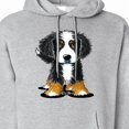 thumbnail image 3 of Inktastic Bernese Mountain Dog Adult Hoodie Sweatshirt, 3 of 4