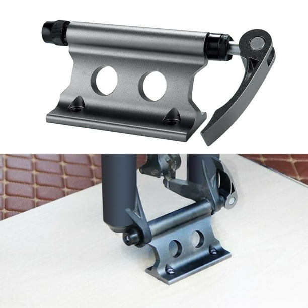 Soporte de horquilla de bloqueo para enganche de bicicleta para automóvil - Soporte para portaequipajes de techo para bicicletas de liberación rápida Macarena Bicicleta de coche lleva estante
