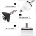 thumbnail image 3 of TABLZONE Multi-Color Stainless Steel Toilet Seat Screws 2-Pack and Secure Fasteners for Bathroom Fixtures, 3 of 6