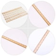 thumbnail image 3 of Miangastore 10Set Household Straight Ruler Wood Measuring for Writers in Office, 3 of 9