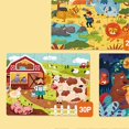 thumbnail image 3 of Kids Jigsaw Puzzles Logical Thinking Hands On Ability Training Early Educational Toys for Children Phase 3 MD3103, 3 of 4
