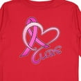 thumbnail image 4 of Inktastic Cure- Breast Cancer Awareness pink ribbon Boys or Girls Long Sleeve Toddler T-Shirt, 4 of 5