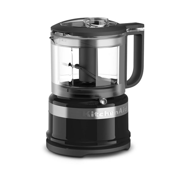 Restored KitchenAid 3.5 Cup Mini Food Processor Chopper, Black (Refurbished)
