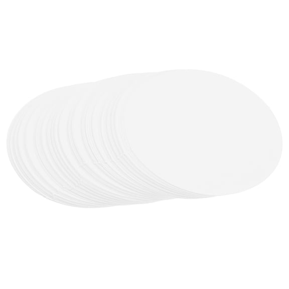 Uxcell 2.1in (54mm) Button Badge Blank Paper, 100 Pcs Badge Button Making Paper for 1.7 Inch 44mm Round Badge Button Maker Supplies DIY Pattern Painting Handmade Craft