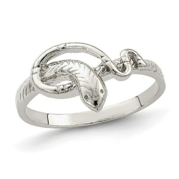 Sterling Silver Snake Slither Ring