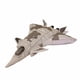 thumbnail image 1 of Muñeca de peluche, suave, con dibujos animados, avión de combate, tamaño grande, de peluche, 1 of 2