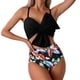 thumbnail image 4 of MKLEKYY Trajes De Baño Mujer Dos Piezas Women'S High Waisted Bikini Sets Two Piece Swimsuit Bathing Suit Swimwear, 4 of 6