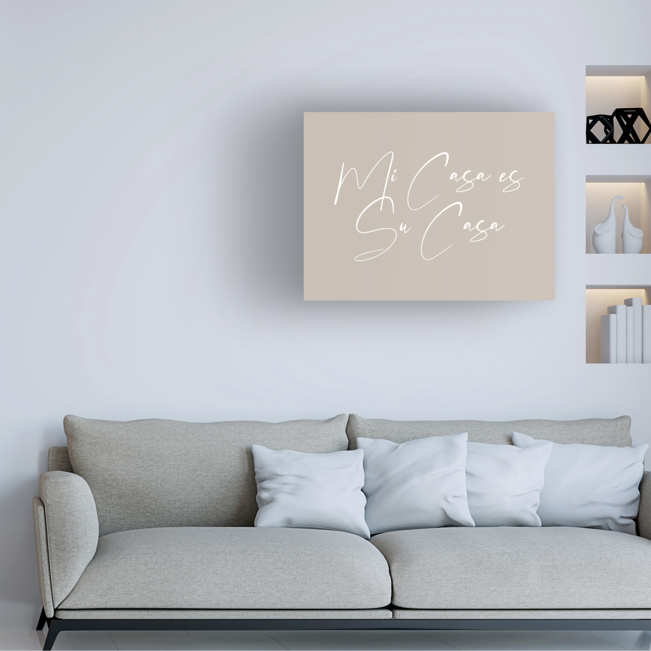 Trademark Fine Art Beth Cai  Mi Casa Canvas Wall Art