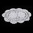 thumbnail image 5 of Hrochet oval tablecloth lace tablecloths doilies for furniture decoration, 5 of 8