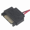 thumbnail image 6 of SATA Power Cable to DC5.5x2.5mm Male Converter Adapter Power Supply Cable 12V 5A 20AWG Wire for Computer LED Strips, 6 of 11