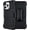 Black, variant on Defender for iPhone 16 Pro Max Case with Clip Holster,Heavy Duty Rugged Full-Body,2 Layers of Sturdy,Anti-Drop,Military-Grade Defender Cover for iPhone 16 Pro Max Phone Case (Black & Orange)