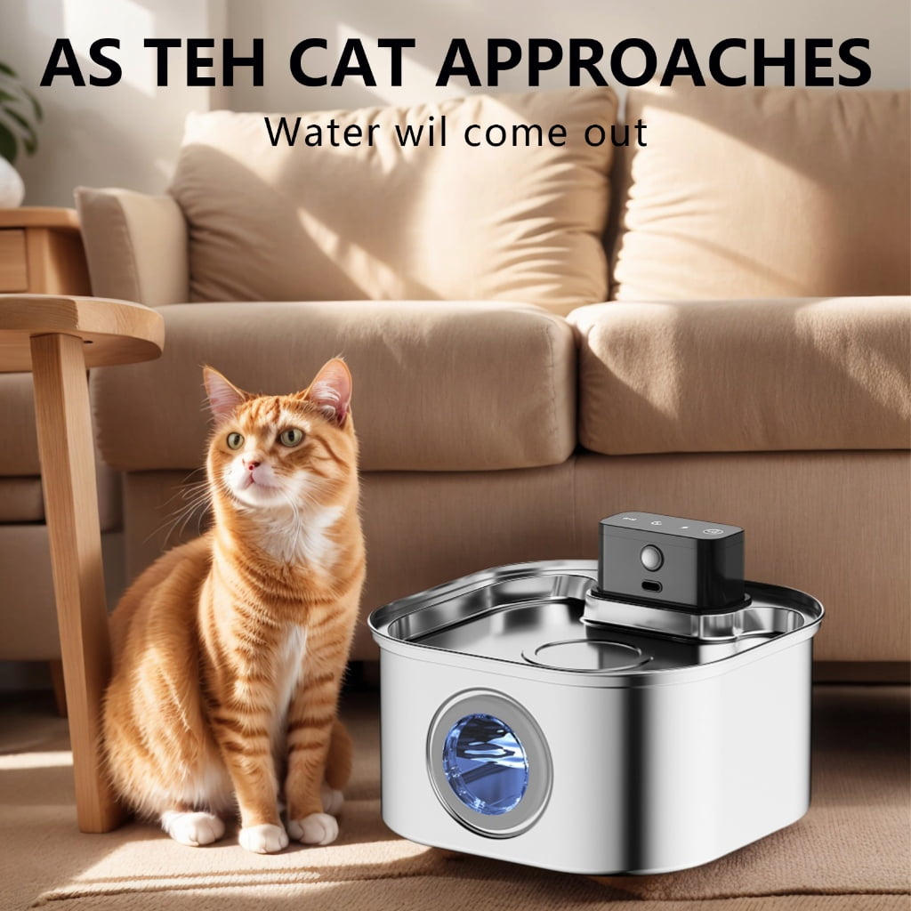 Motion Sensors Pet Fountains Intelligent Cats Water Fountains Motion Pet Accessories
