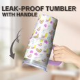 thumbnail image 5 of 20OZ Unicorn Lover Tumbler with Handle Double Wall Stainless Steel Travel Mug Great Presents for Women Perfect for Birthday Christmas and Shopping Sprees, 5 of 6