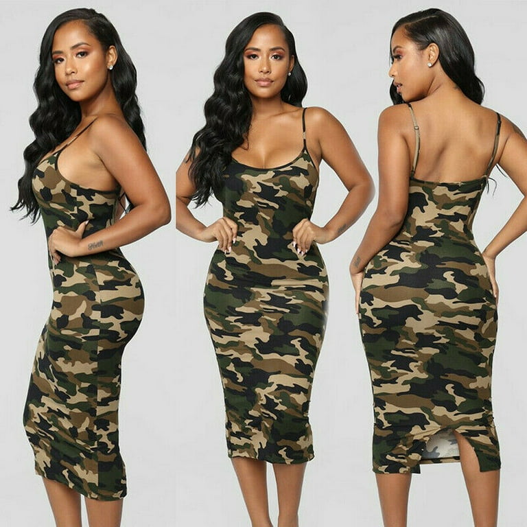Walmart camo dress cheap