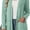 Green, variant on Womens Lightweight Long Sleeve Cardigan with Pockets – Trendy Casual Open Front Style (XS-XXL)