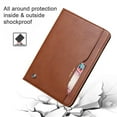 thumbnail image 4 of Dteck Case for Samsung Galaxy Tab A7 10.4" SM-T500 T505 (2020 Released) 10.4-inch,Luxury PU Leather Card Holder Folio Flip Case Kickstand Shockproof Protective Cover,Brown, 4 of 6