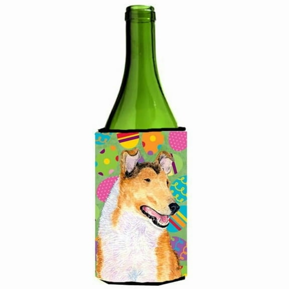Collie Smooth Easter Eggtravaganza Wine bottle sleeve Hugger
