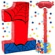 thumbnail image 1 of Piñata RUISUER Spider número 1 de 40 cm con barra y confeti, 1 of 7