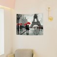 thumbnail image 6 of ZFLMY Eiffel Tower Tapestry Wall Decoration 100% Polyester for Bedroom Living Room Dorm Art Decorative Wall Hanging 40x30in, 6 of 6
