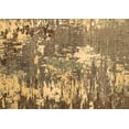 thumbnail image 1 of Ahgly Company Indoor Rectangle Abstract Brown Modern Area Rugs, 2' x 4', 1 of 4