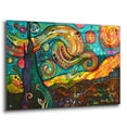 thumbnail image 2 of Epic Art 'Starry Night' by Dean Russo, Acrylic Glass Wall Art, 36"x24", 2 of 8
