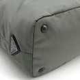 thumbnail image 4 of Pre-Owned PRADA Prada Tote Bag Shoulder Nylon Nappa Leather Bicolor NERO Black Grey Purchased..., 4 of 10
