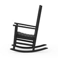 thumbnail image 6 of Better Homes & Gardens Southlake Outdoor Rocking Chair, All-Weather HDPE, Patio Seat for Porch, Deck, Black, 6 of 7