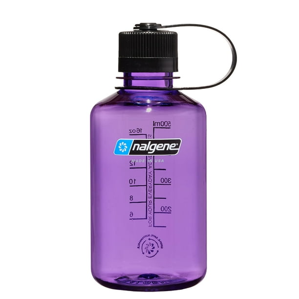 Botella de agua Nalgene Sustain Tritan sin BPA, 500 ml, color morado