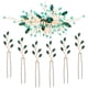 thumbnail image 1 of 1 juego de accesorios para el cabello de novia, horquillas, peinetas laterales, pinzas para peine con diamantes de imitación para mujer, peinetas decorativas, accesorios para el cabello verdes, 1 of 7