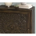 thumbnail image 2 of Powell Grace Accent Cabinet Dark Brown, 2 of 12