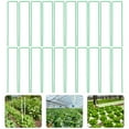 thumbnail image 3 of Worgeous 20Pcs U-Shaped Green Paint Coating Stakes for Securing Garden Pipes and Netting, 3 of 8