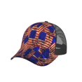 thumbnail image 7 of Zufioo Vintage USA Flag Print Mesh Baseball Cap, Adjustable Sport Travel Hat Accessory for Men and Women, 7 of 7