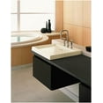 thumbnail image 3 of Kohler K-14408-4-BL Purist Bathroom Sink Faucet, Widespread High Lever Handles and High Gooseneck Spout, Matte Black, 3 of 7