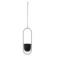 thumbnail image 1 of Trayknick Succulent Hanging Planter Creative Sturdy Iron Detachable Chain Flower Hanging Pot for Garden, 1 of 13