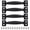 Black-6 inches, variant on 4pcs Arched Handles for Garage Door and Indoor Cabinets Metal Barn Door Pulls Easy Install Fence Cupboard Handles