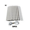 thumbnail image 3 of Matsuzay Lámpara de luz LED práctica con cuentas de diodo emisor de luz - ABS duradero de múltiples usos con luz LED de cuentas de luz Electrónica miscelánea 6V 50PCS+línea, 3 of 6