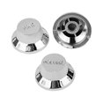 thumbnail image 4 of MasteelfCA 7pcs Silver Guitar Pickup Cover and Knobs Switch Tip Set (Chrome), 4 of 7