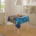 thumbnail image 4 of Wukai Sea World Waterproof Tablecloth for Kitchen Dining, Fits Square Tables for 2-4 Seats -54"x54", 4 of 7