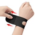 thumbnail image 2 of nipocaio 2Pcs Wrist Brace for TFCC Tears, Adjustable Ultra Thin Compression Wrist Wraps, Wrist Support ，S)14-17cm, 2 of 5