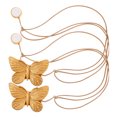 thumbnail image 4 of 2 Pcs Attaches de Rideau Magnétiques en Forme de Papillon, 4 of 7